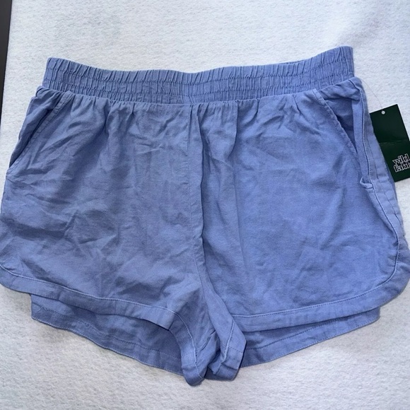 Wild Fable Woman’s pull on shorts Blue with Medium New With Tags - Picture 8 of 8